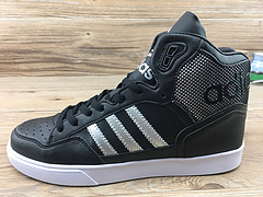 2017新配色爆款阿迪达斯高帮商城品质真标正品材料 阿迪达斯范冰冰同款系列男女鞋高帮板鞋 黑银 货号BY2336 36-44