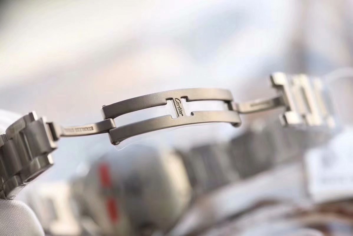 Cartier 卡地亚蓝气球粉色梦想卡地亚蓝气球33mm/36mm自动机械粉气球鱼眼蓝宝石及日历侧镜面月牙完美切割盘面 女神