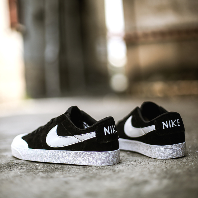 130 【猪八戈】Nike/耐克 SB Blazer Zoom Low XT男女子白黑滑板鞋