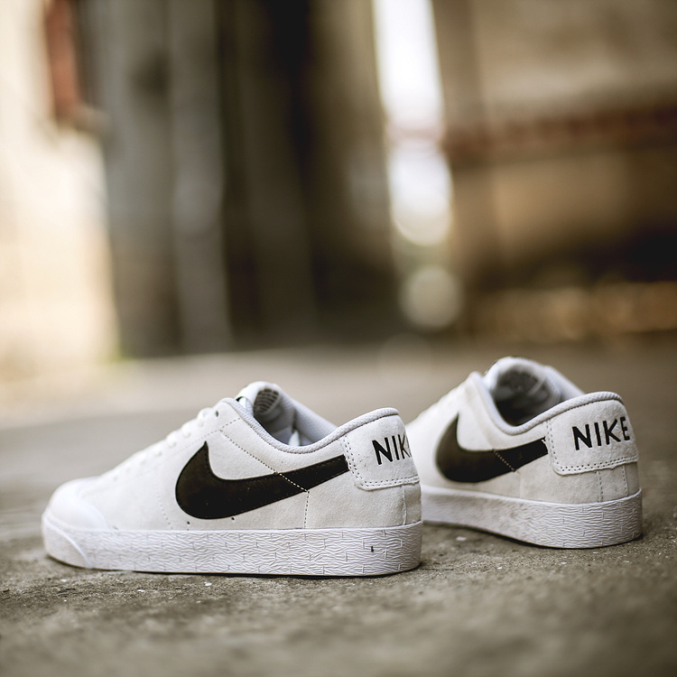 130【猪八戈】Nike/耐克 SB Blazer Zoom Low XT男女子白黑滑板鞋