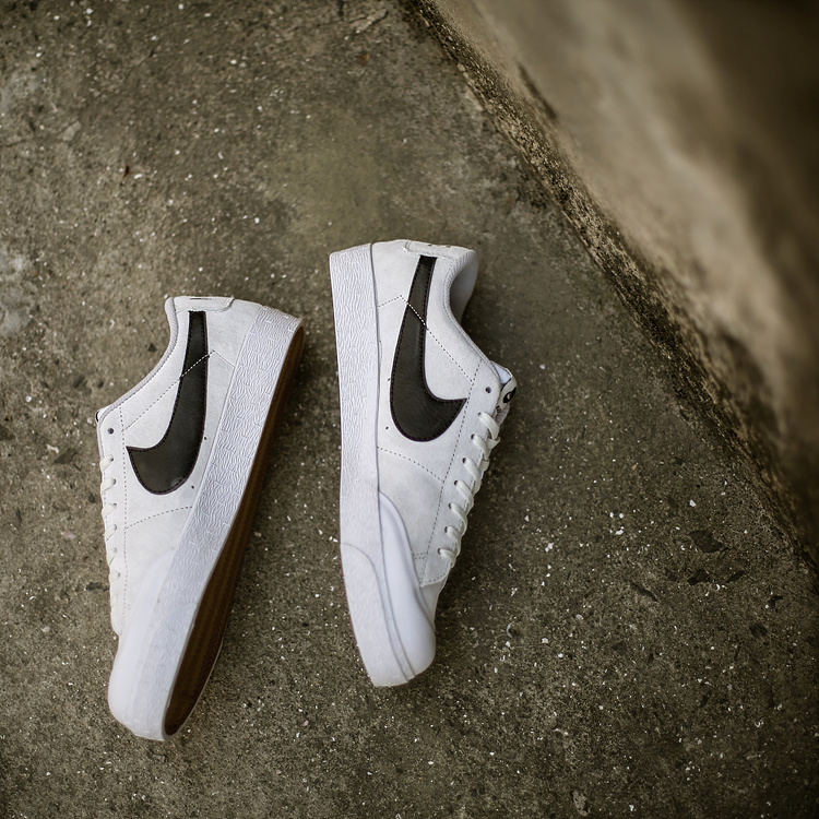130【猪八戈】Nike/耐克 SB Blazer Zoom Low XT男女子白黑滑板鞋