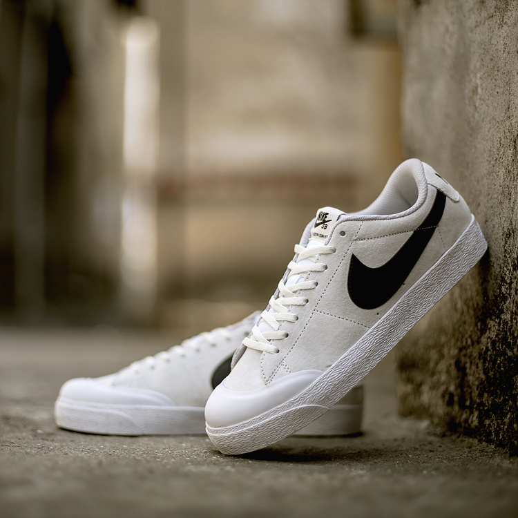 130【猪八戈】Nike/耐克 SB Blazer Zoom Low XT男女子白黑滑板鞋