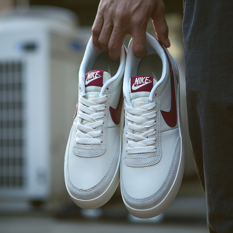 130 海外爆款 真标带半码货号432997耐克 Nike Killshot 2 Leather 耐克低帮平板跑鞋432997 107 - 432997 36 36.5 37.5 38 38.5 39 40 40.5 41 42 42.5 43 44