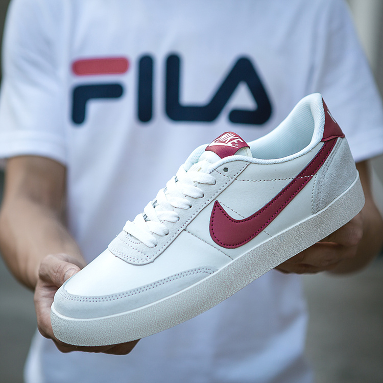 130 海外爆款 真标带半码货号432997耐克 Nike Killshot 2 Leather 耐克低帮平板跑鞋432997 107 - 432997 36 36.5 37.5 38 38.5 39 40 40.5 41 42 42.5 43 44