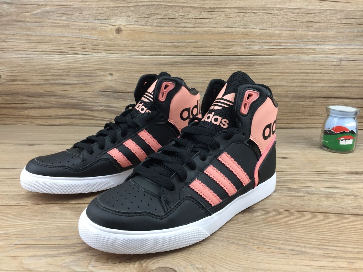 范冰冰高帮新配色爆款阿迪达斯高帮商城品质真标正品材料 阿迪达斯范冰冰同款系列男女鞋高帮板鞋 黑玫瑰粉 货号CP9625 36-40 |