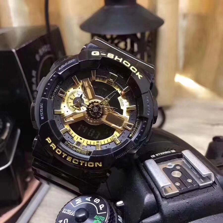 p55 卡西欧G -Shock系列抬手灯防水运动男女学生表