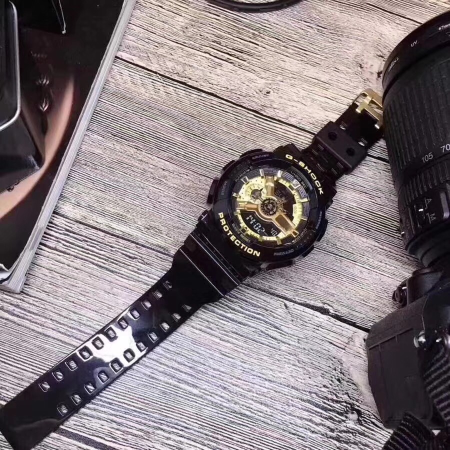 p55 卡西欧G -Shock系列抬手灯防水运动男女学生表