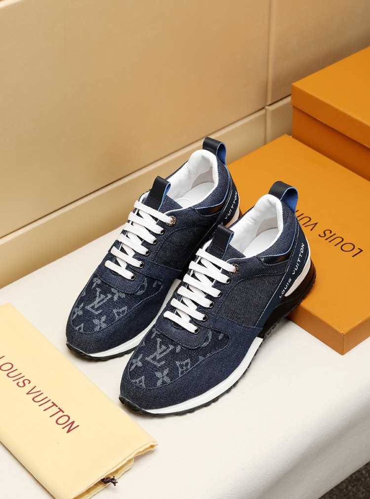 Louis Vuitton Baskets Denim Homme/Femme, Édition Limitée, Confort et Style