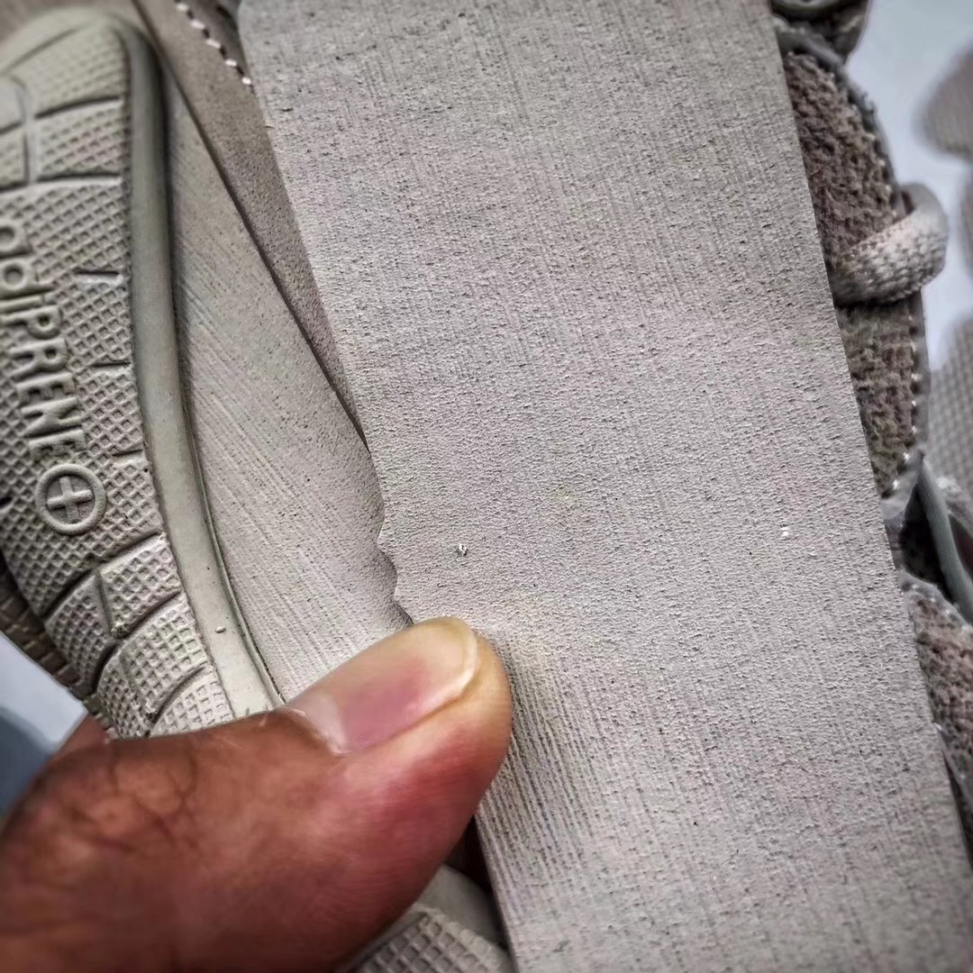 Cinta de goma rayada importada, textura clara comparada con el zapato original, comparación directa, rechaza …
