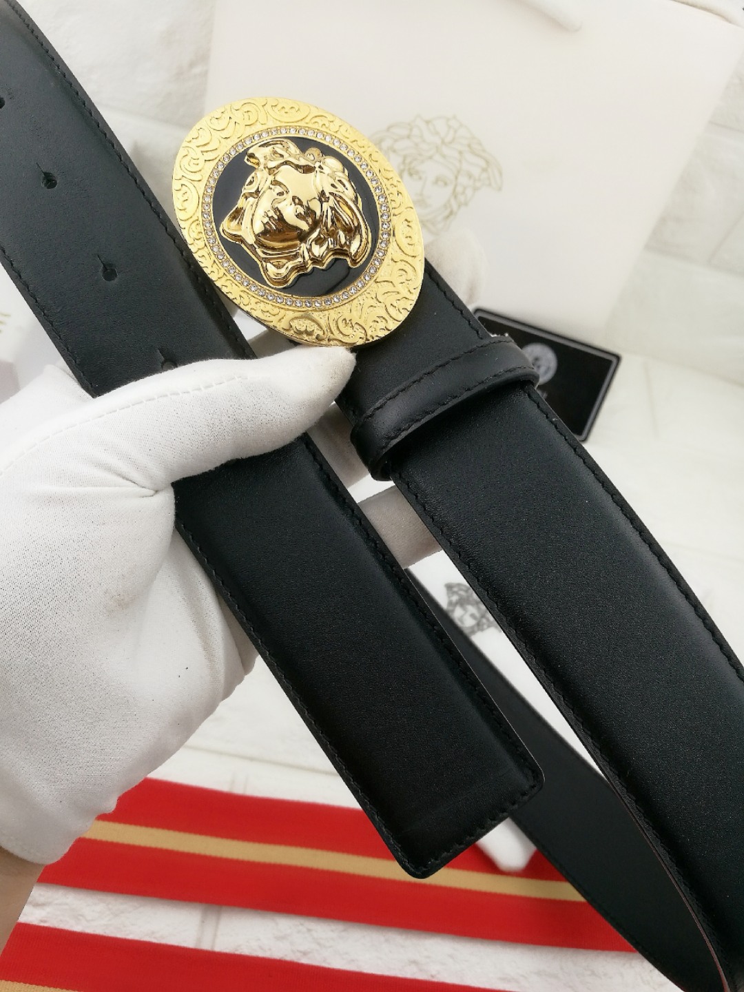 配送专柜全套礼盒包装范思哲实景拍摄高