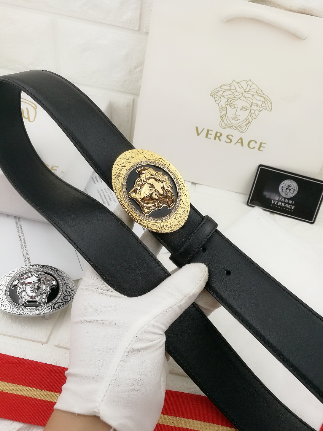 配送专柜全套礼盒包装范思哲实景拍摄高