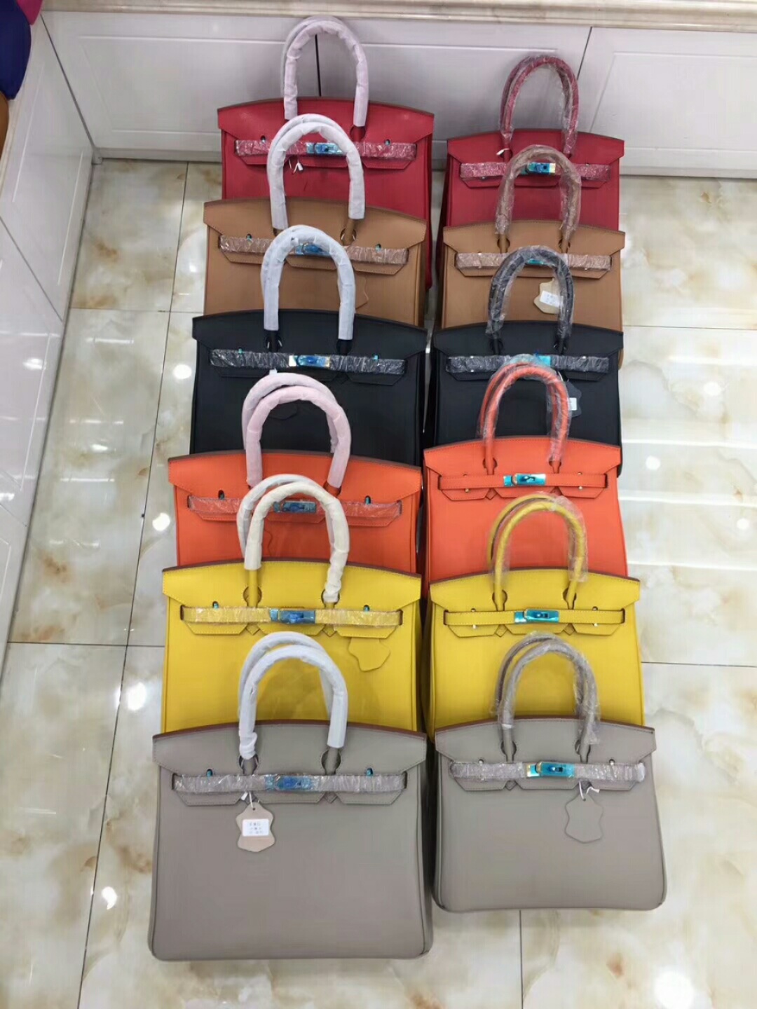 Hermes Birkin New
 Bags Handbags Platinum Rose Fall/Winter Collection Fashion