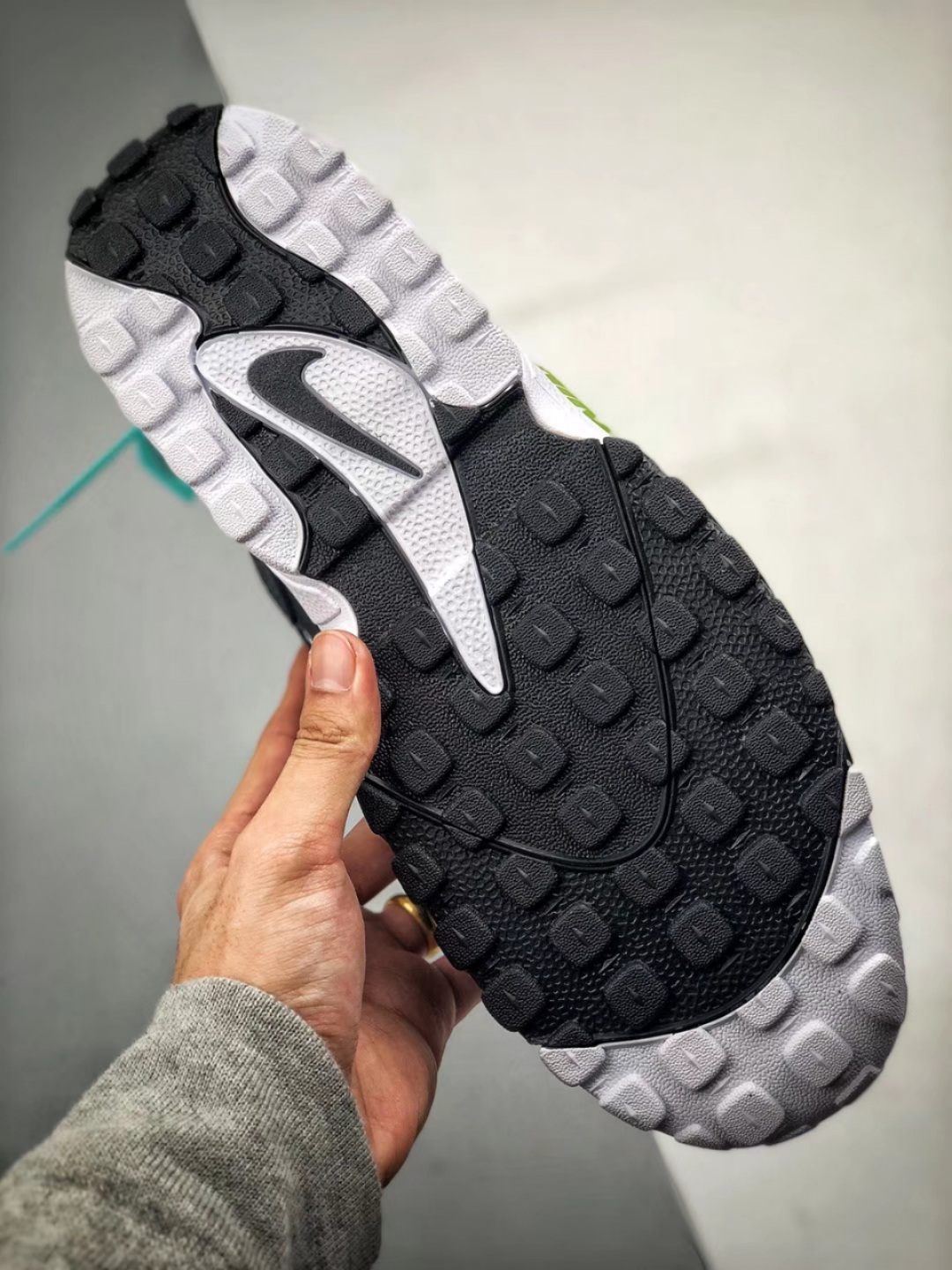 280原装平台版本 淘行者Nike Sportswear Air Max Speed Turf 加速实验系列复古气垫篮球鞋黑灰白货号525225-011