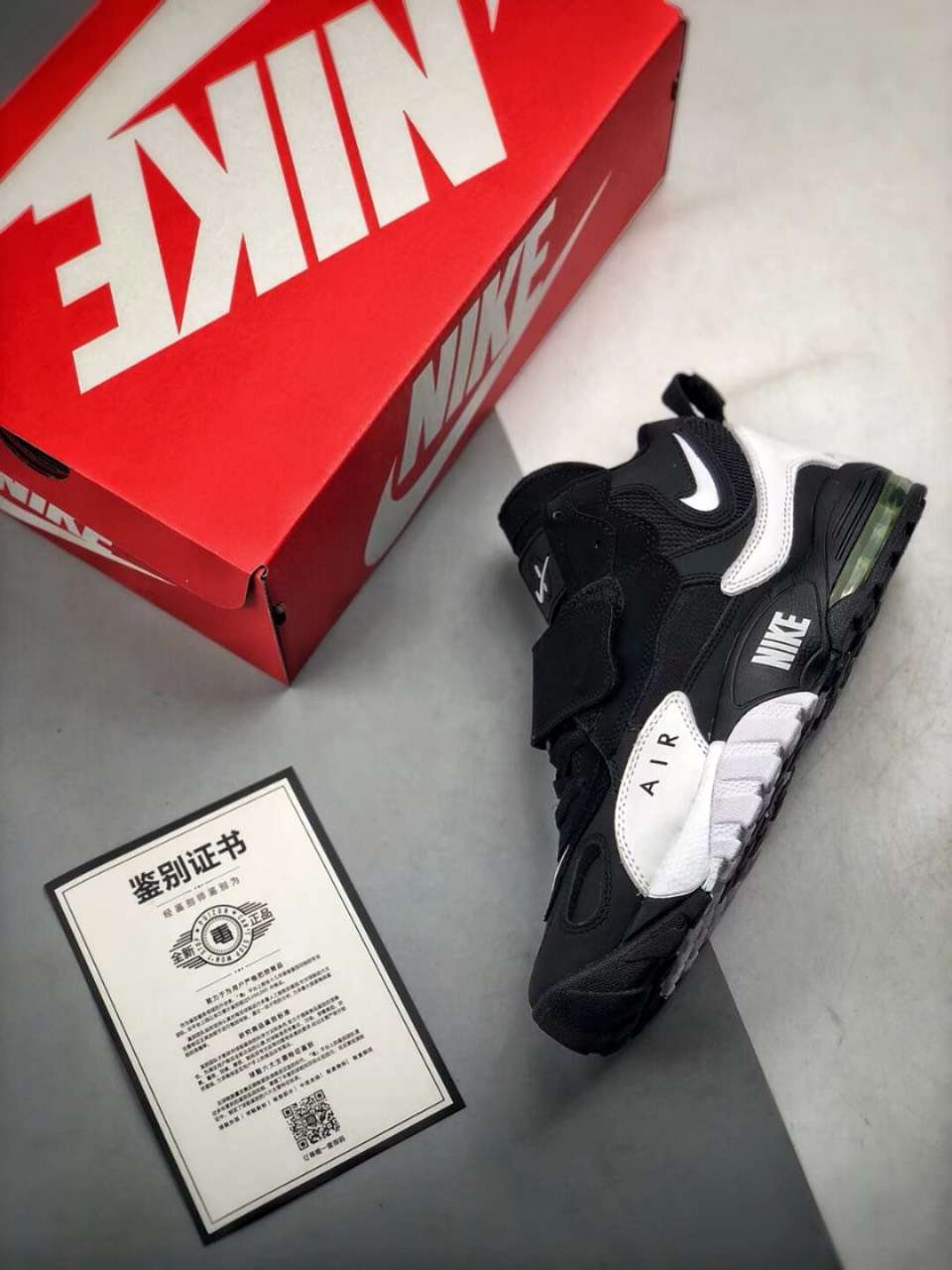 280原装平台版本 首发出货 Nike Sportswear Air Max Speed Turf 加速实验系列复古气垫篮球鞋黑白奥利奥525225-011