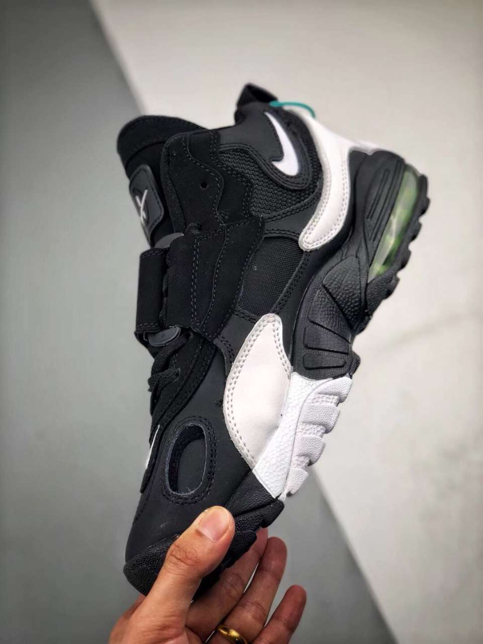 280原装平台版本 首发出货 Nike Sportswear Air Max Speed Turf 加速实验系列复古气垫篮球鞋黑白奥利奥525225-011