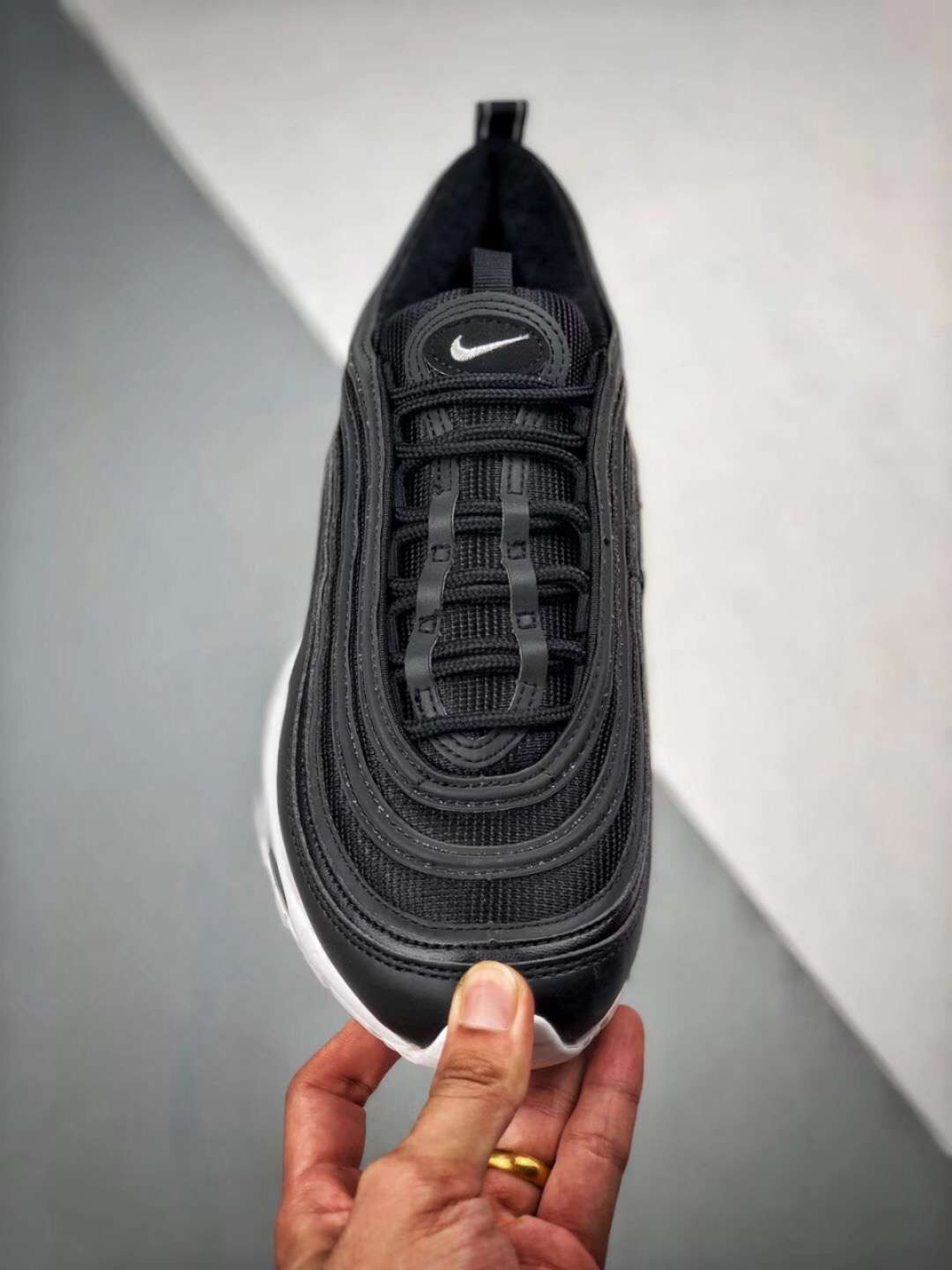 210【独家纯原版本 Air Max 97 OG 黑白子弹拆解原鞋开发