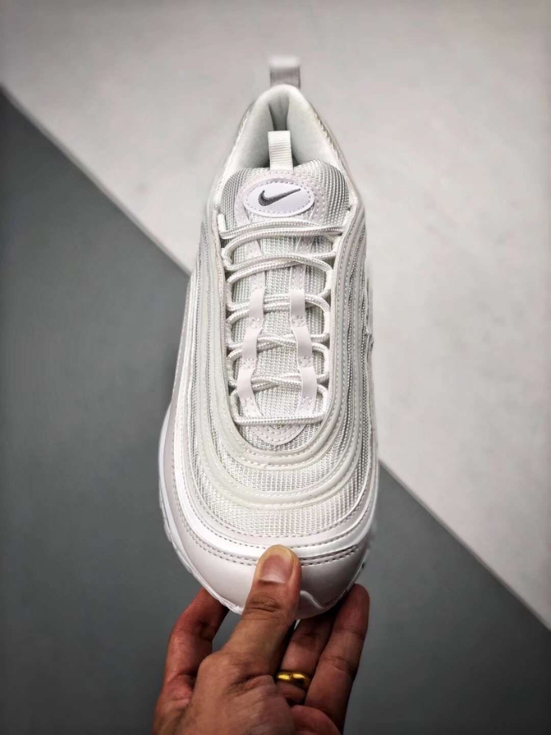 210【独家纯原版本 Air Max 97 OG 纯白子弹拆解原鞋