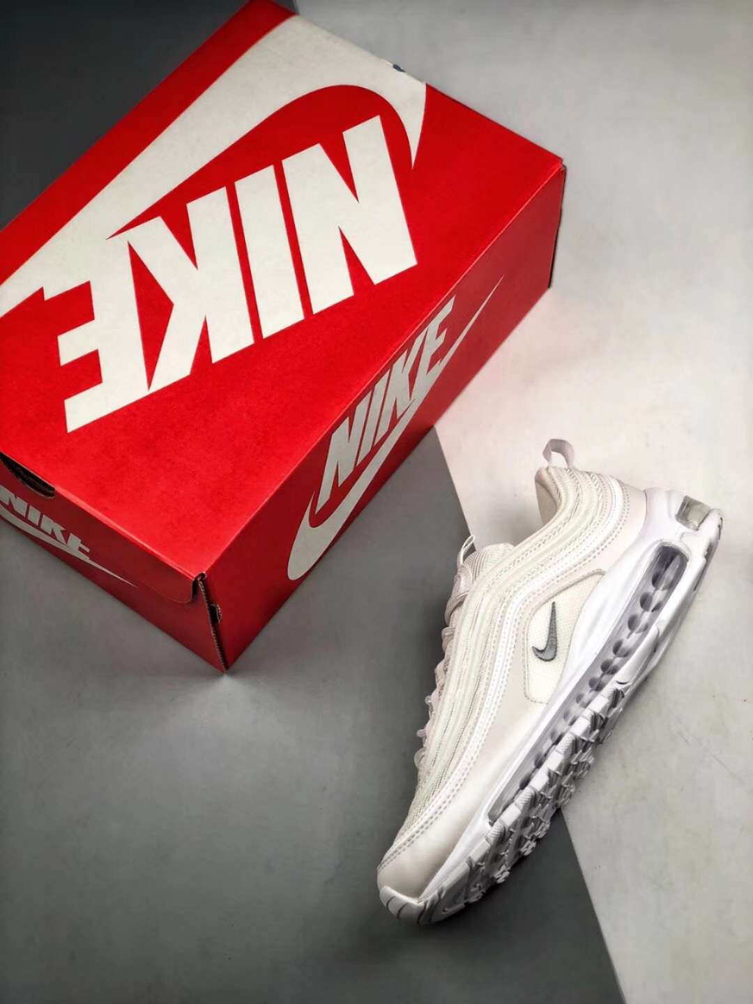 210【独家纯原版本 Air Max 97 OG 纯白子弹拆解原鞋