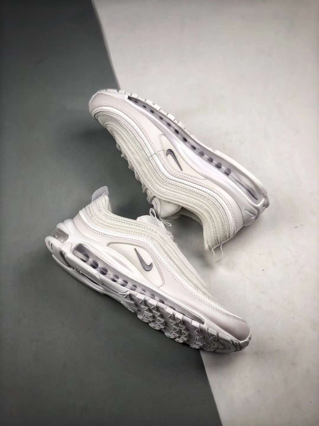 210【独家纯原版本 Air Max 97 OG 纯白子弹拆解原鞋