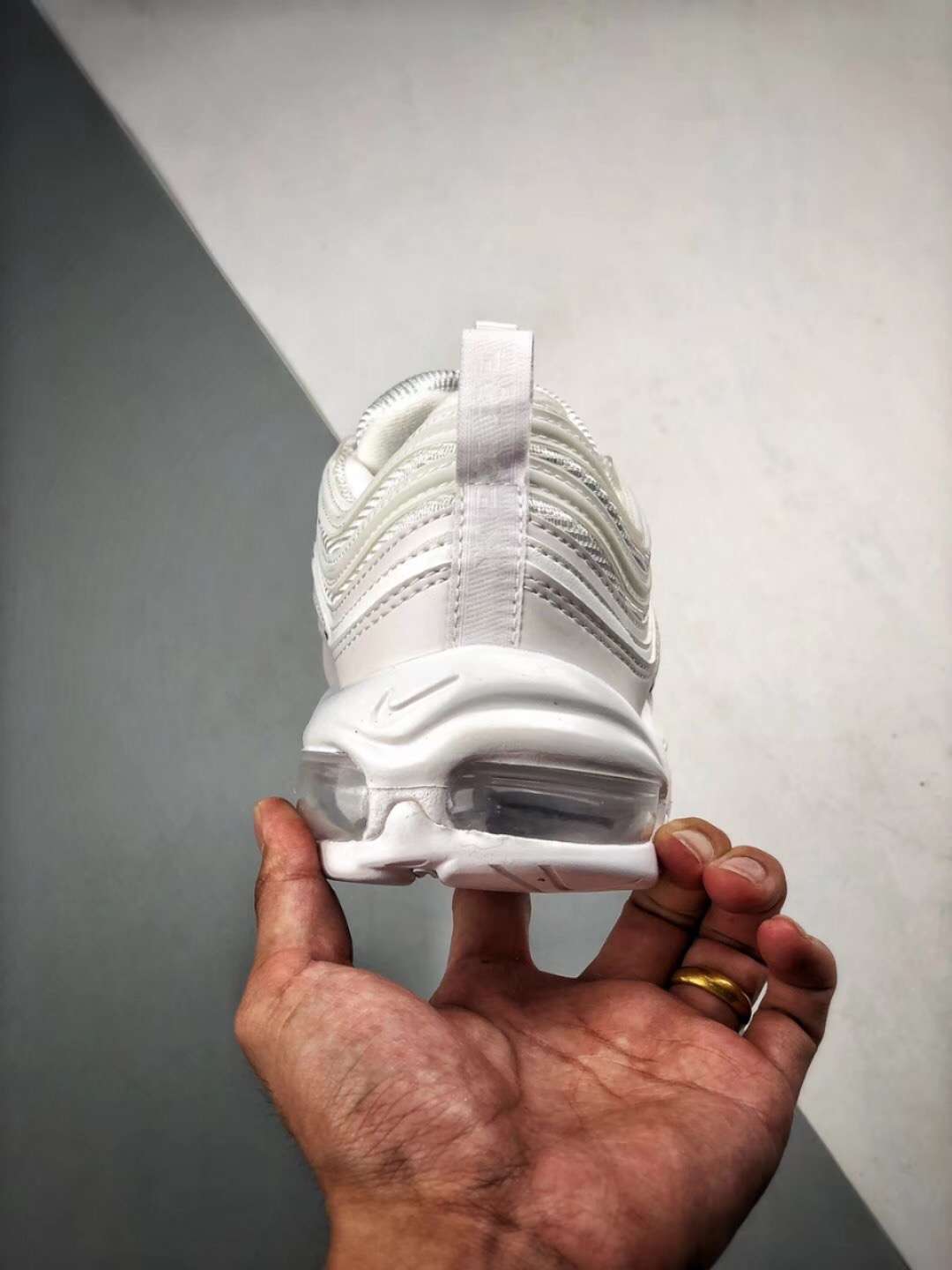 210【独家纯原版本 Air Max 97 OG 纯白子弹拆解原鞋