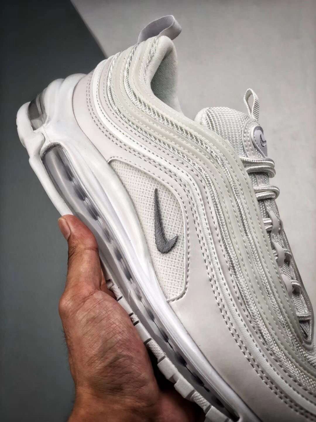 210【独家纯原版本 Air Max 97 OG 纯白子弹拆解原鞋