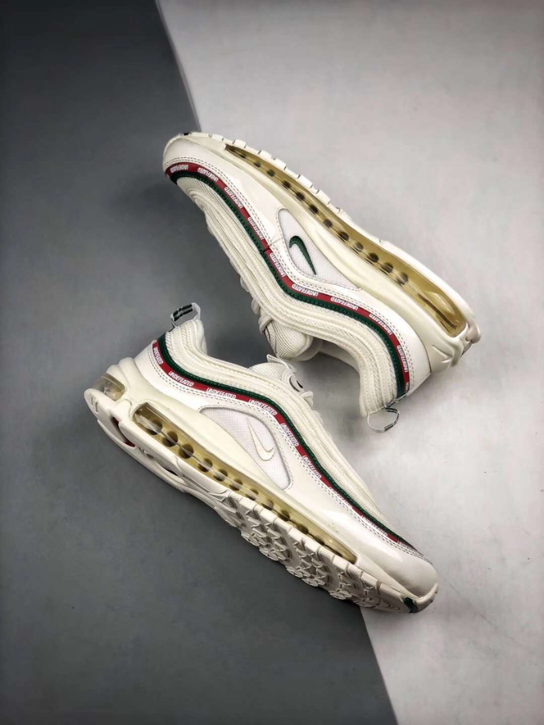 210【独家纯原版本 UNDEFEATED X Air Max 97五道杠 联名白子弹