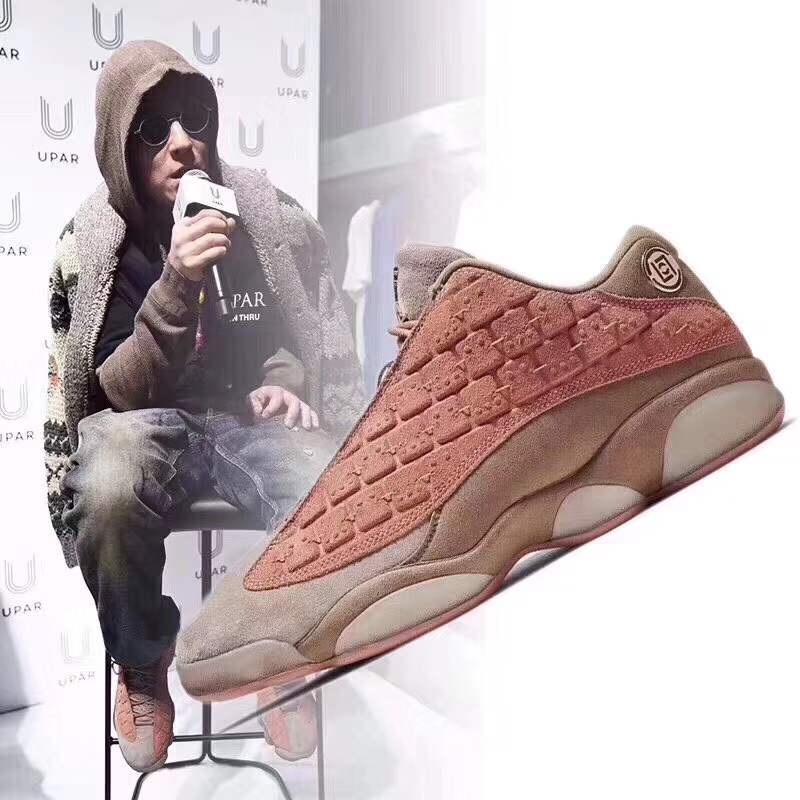 CLOT x Air Jordan 13 Low "Terracotta" AJ13 Guerreros de terracota, selección de materiales.