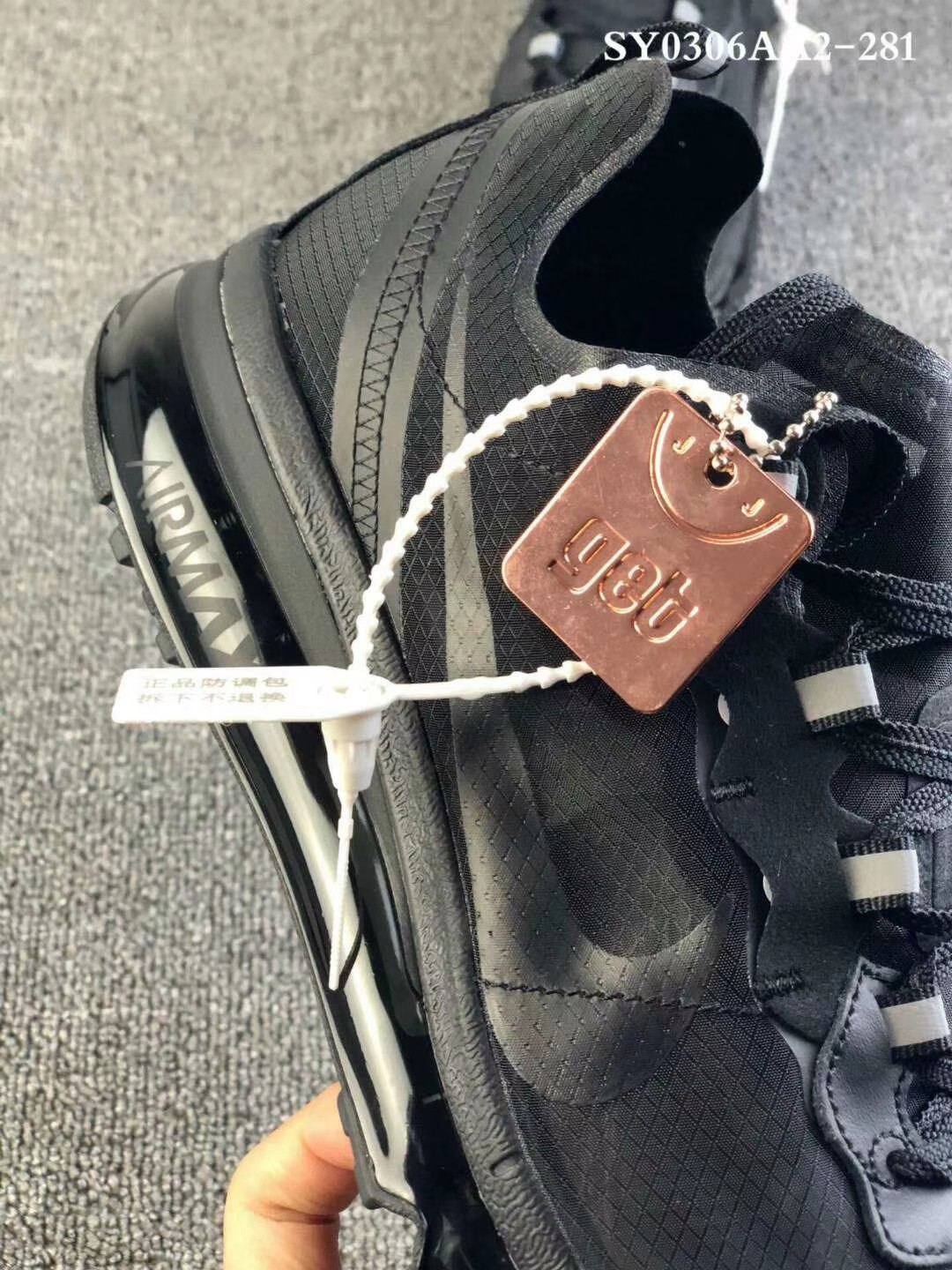 Nike React Element 87/MAX2019尺码：40 40.5 41 42 42.5 43 44 44.5 45