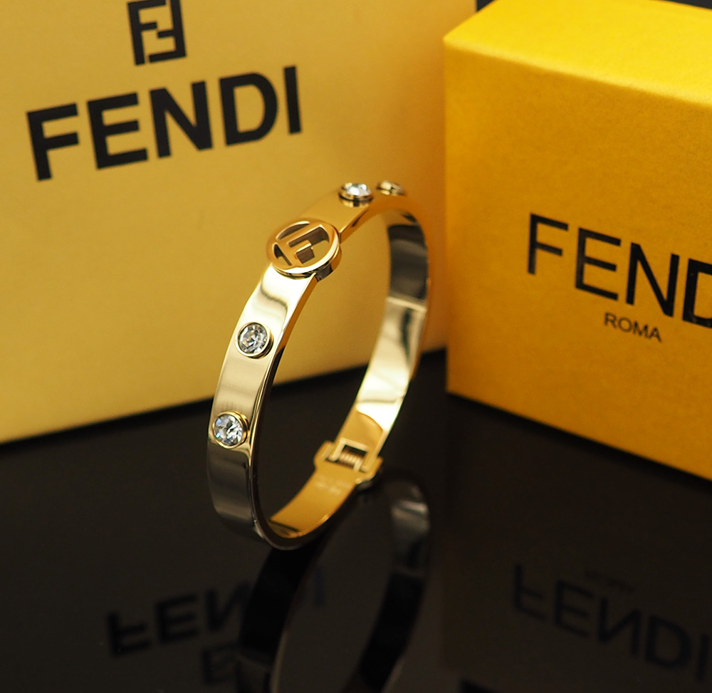 Fendi Haute Joaillerie Fine Jewelry Earrings Necklace Ring Ref 3