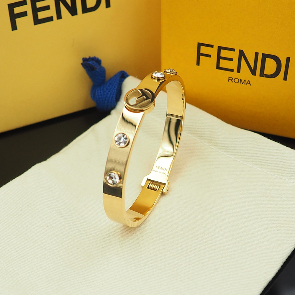 Fendi Haute Joaillerie Fine Jewelry Earrings Necklace Ring Ref 6