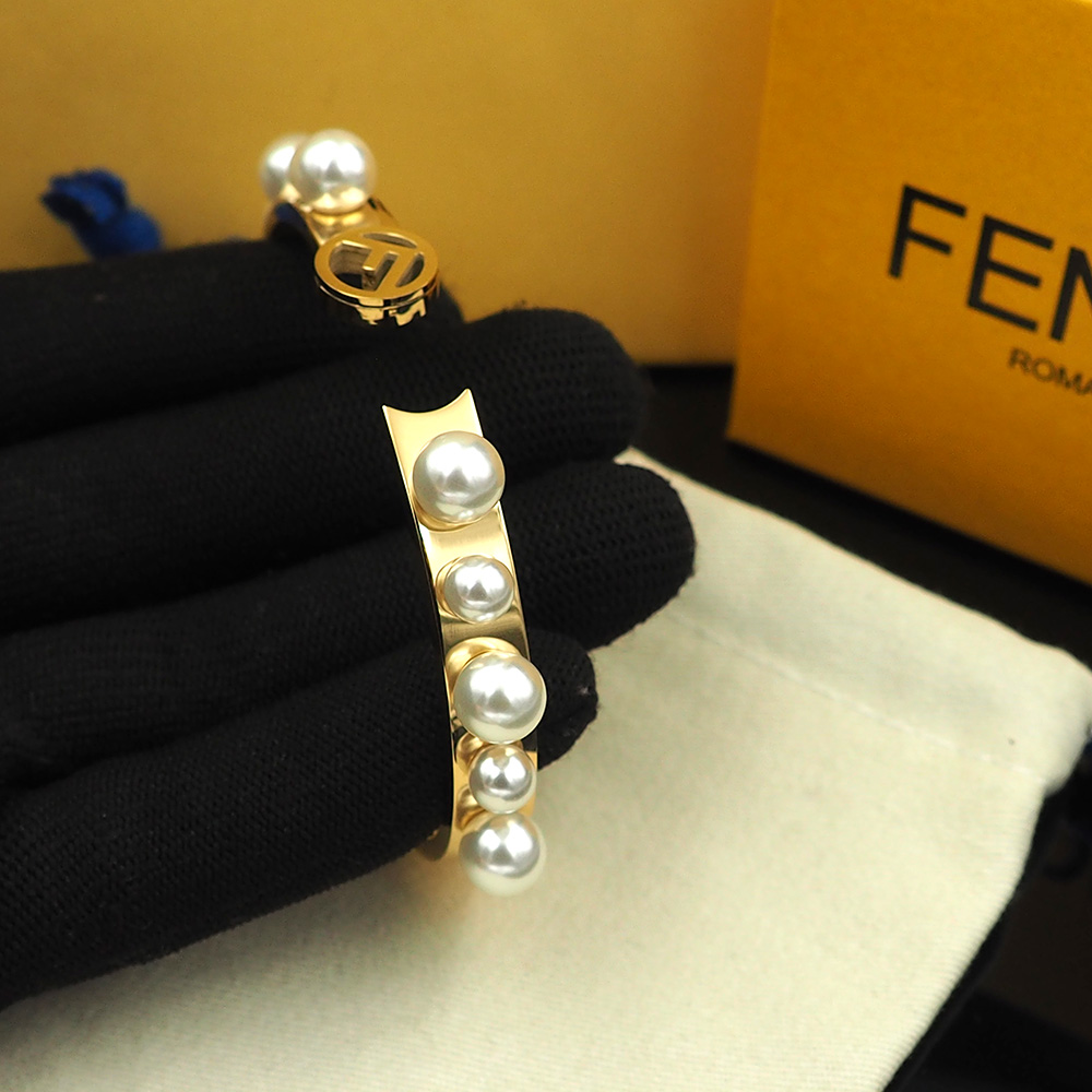 芬迪 Fendi 传世高定珠宝耳环项链戒指首饰 #3670570C 6