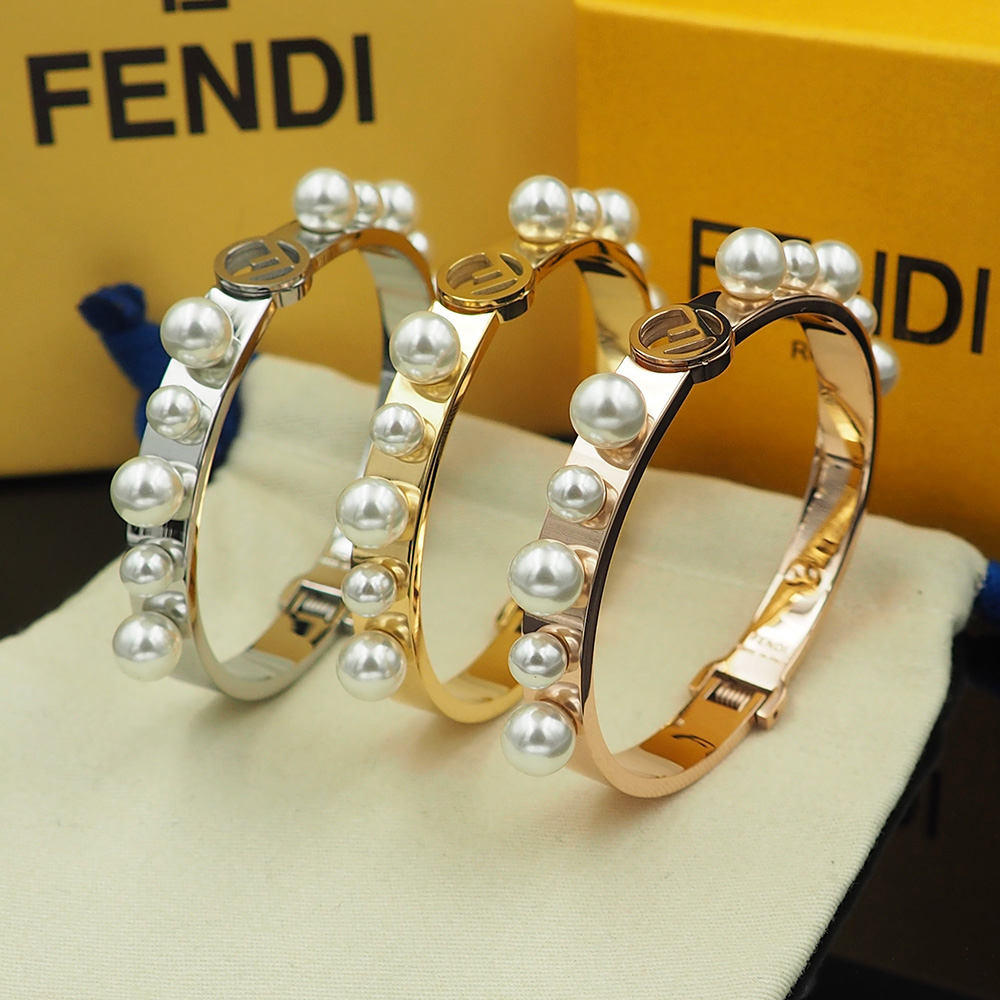 芬迪 Fendi 传世高定珠宝耳环项链戒指首饰 #3670570C 2
