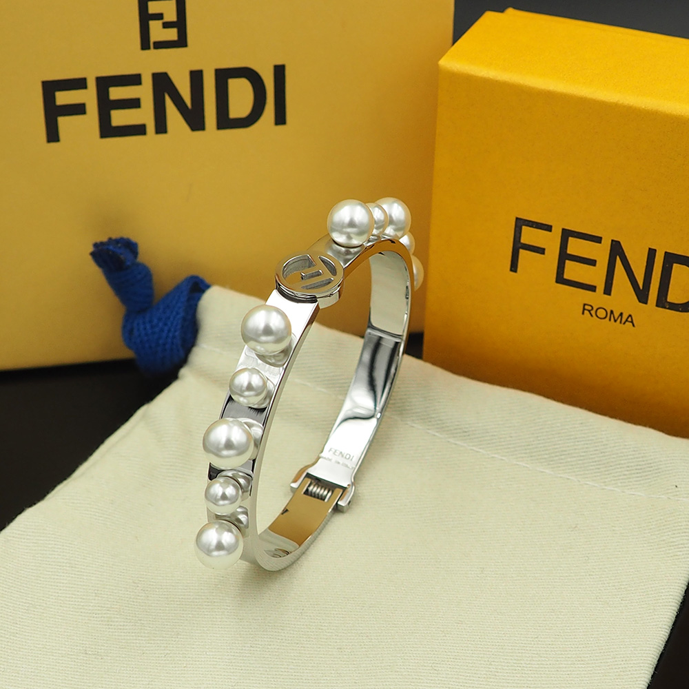 芬迪 Fendi 传世高定珠宝耳环项链戒指首饰 #3670570C 7