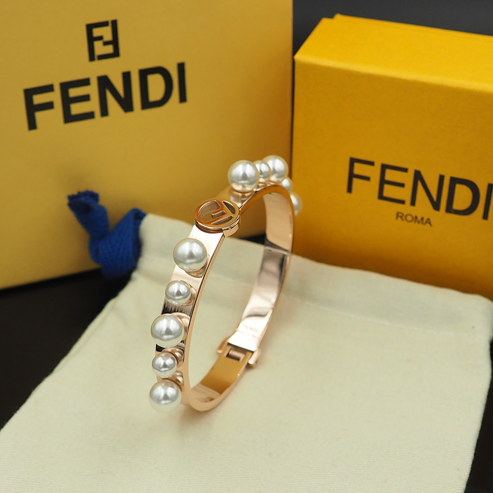 芬迪 Fendi 传世高定珠宝耳环项链戒指首饰 #3670570C 8