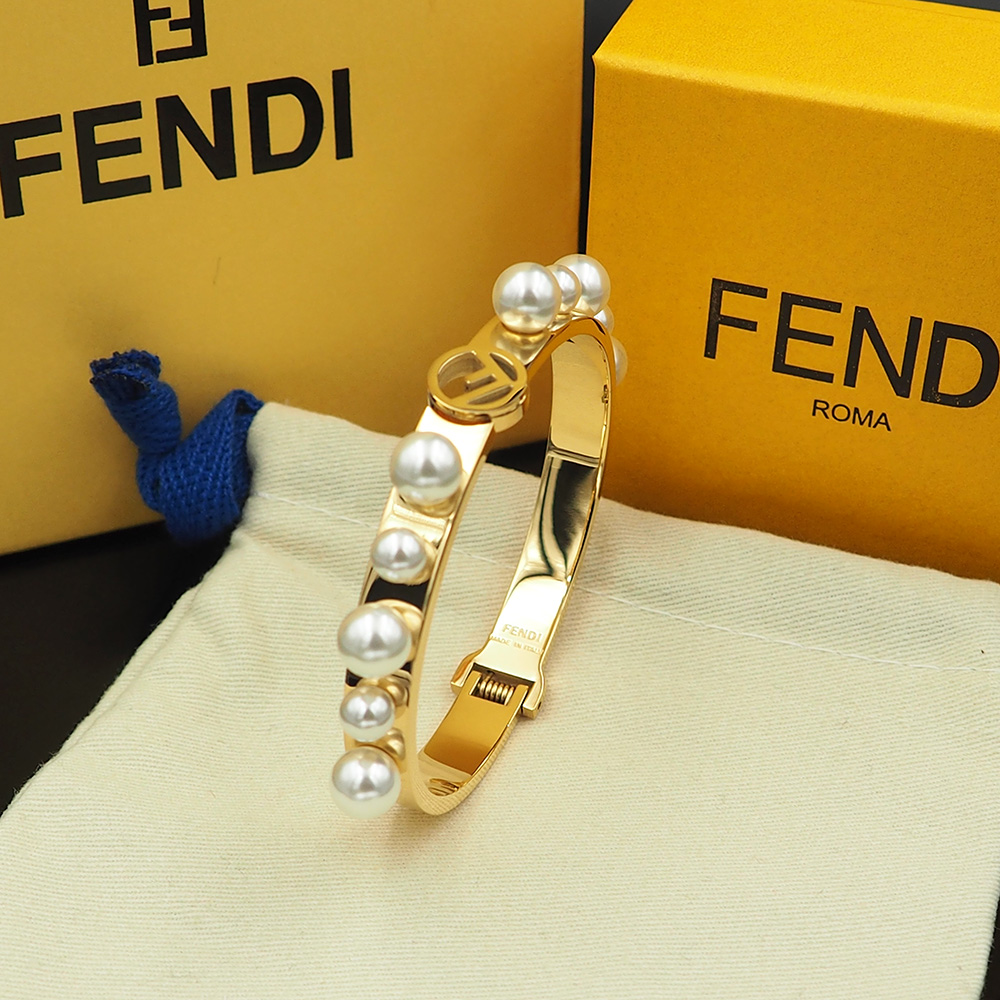 芬迪 Fendi 传世高定珠宝耳环项链戒指首饰 #3670570C 9