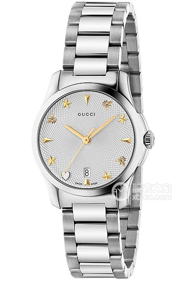 NO:388638,Batch: Original box: 30 Gucci GUCCI three-bead quartz women's watch, heart-shaped surface, sapphire glass, 316 stainless steel, watch diameter 27mm, gucci, gucci19860909批: 原盒:30 古驰GUCCI三珠带石英女表,心形面,蓝宝石玻璃,316精钢,表径27mm,,gucci,gucci,Watch