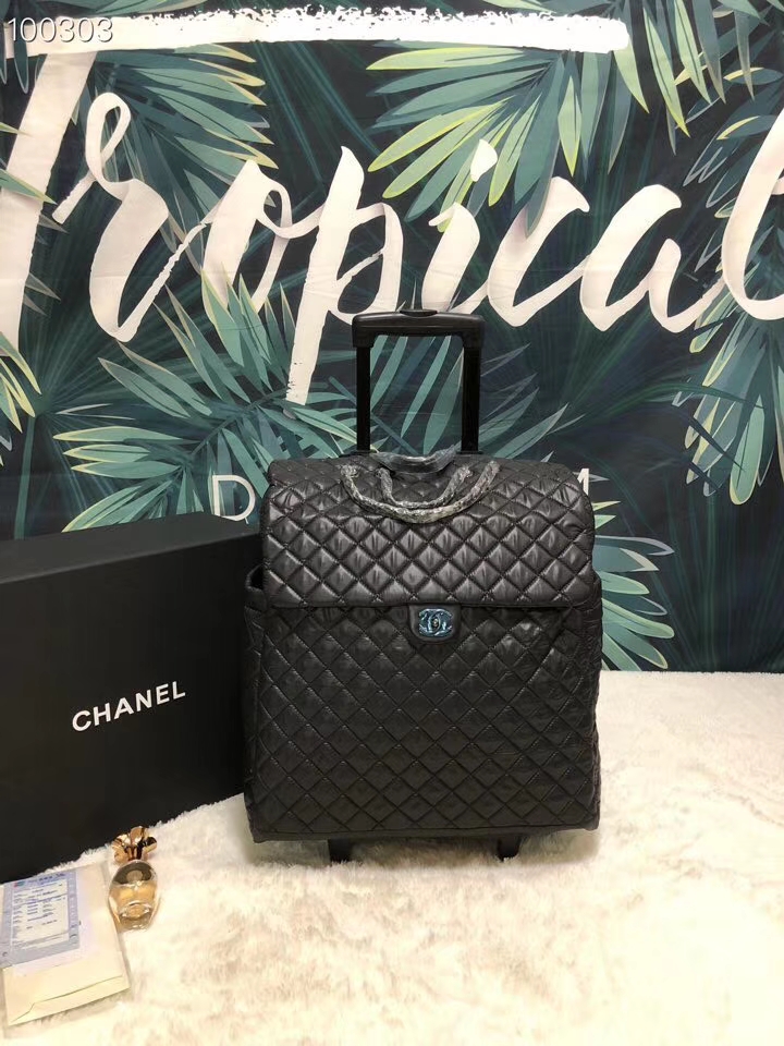 Chanel Bolsos Maleta con ruedas