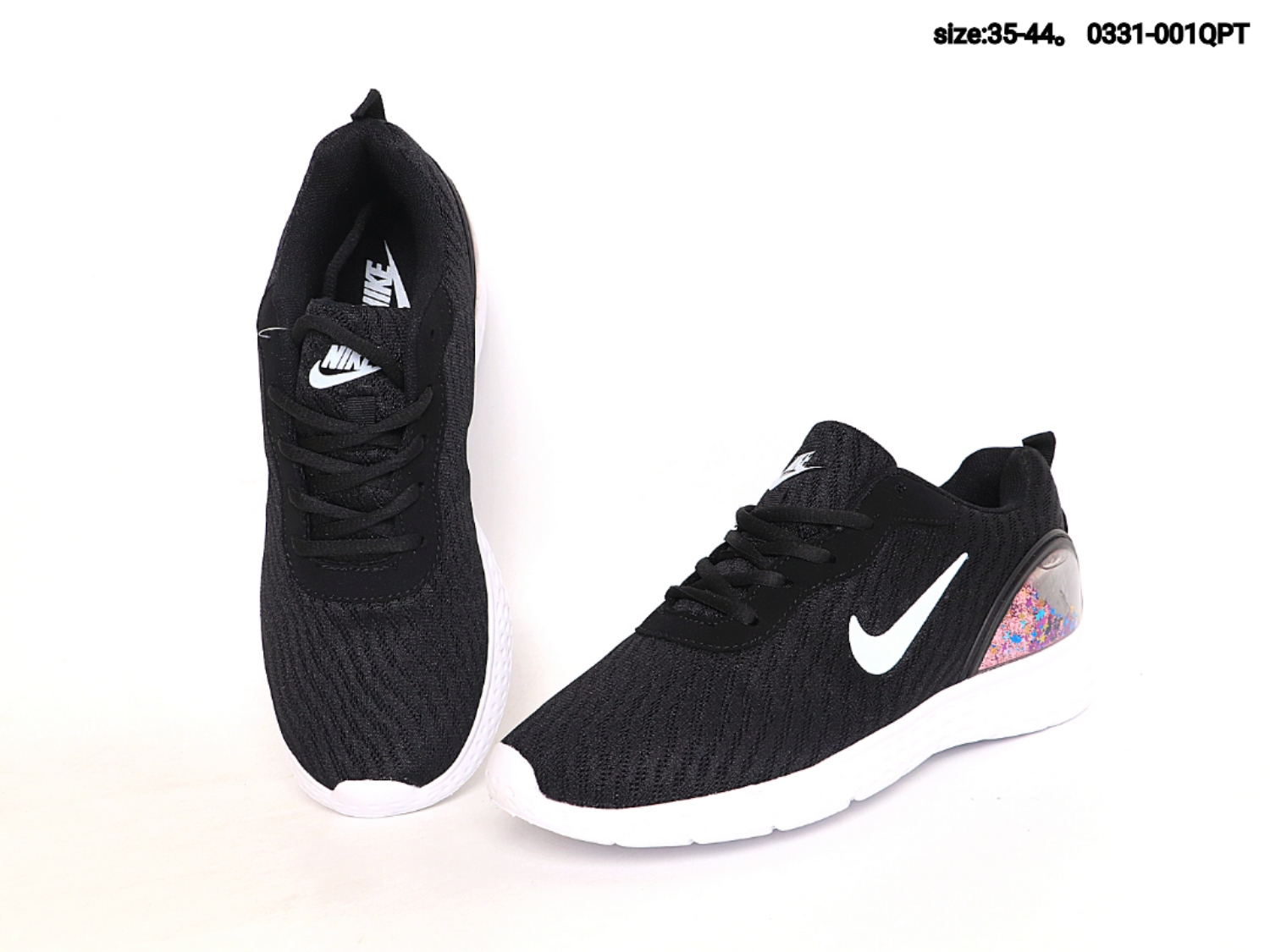 130<br />耐克NIKE TANJUN休闲鞋运动缓震跑步鞋个性液体跑步鞋0331-001QPT<br />size:如图