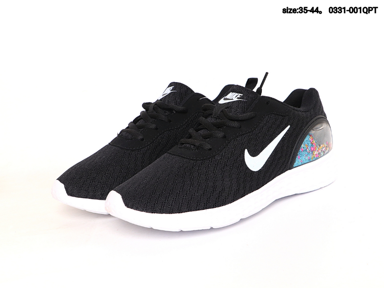 130<br />耐克NIKE TANJUN休闲鞋运动缓震跑步鞋个性液体跑步鞋0331-001QPT<br />size:如图