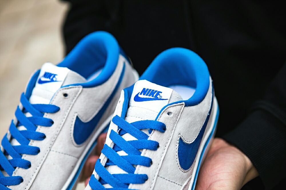 120真标半码 耐克 nike BLAZER LOW 果冻 冷灰砂赭男女子低帮休闲板鞋