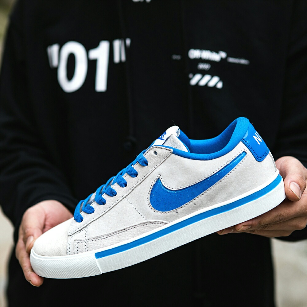 120真标半码 耐克 nike BLAZER LOW 果冻 冷灰砂赭男女子低帮休闲板鞋