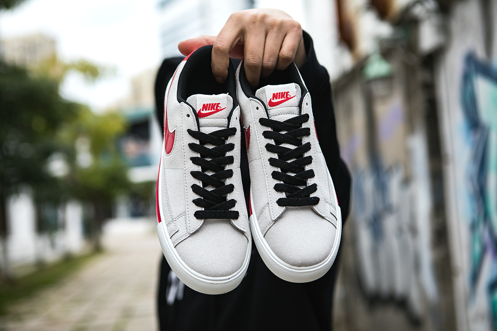 120真标半码 耐克 nike BLAZER LOW 果冻 冷灰砂赭男女子低帮休闲板鞋