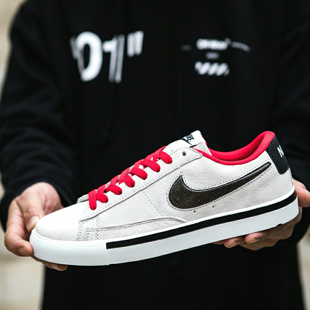 120真标半码 耐克 nike BLAZER LOW 果冻 冷灰砂赭男女子低帮休闲板鞋