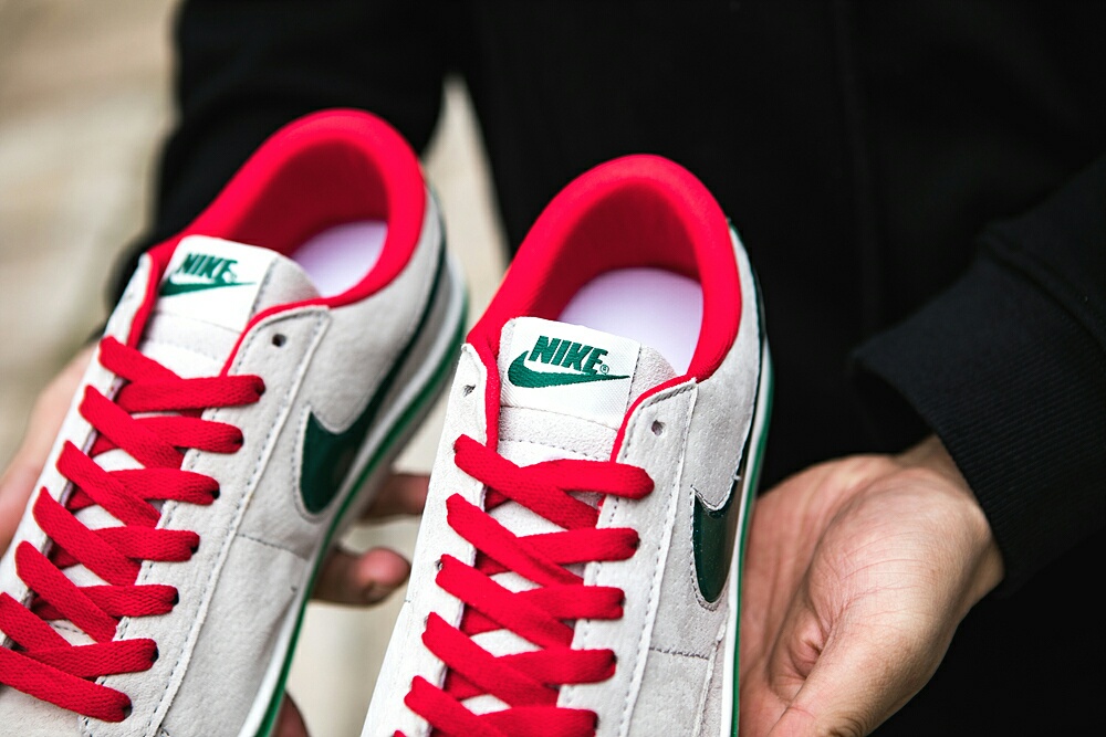 120真标半码 耐克 nike BLAZER LOW 果冻 冷灰砂赭男女子低帮休闲板鞋