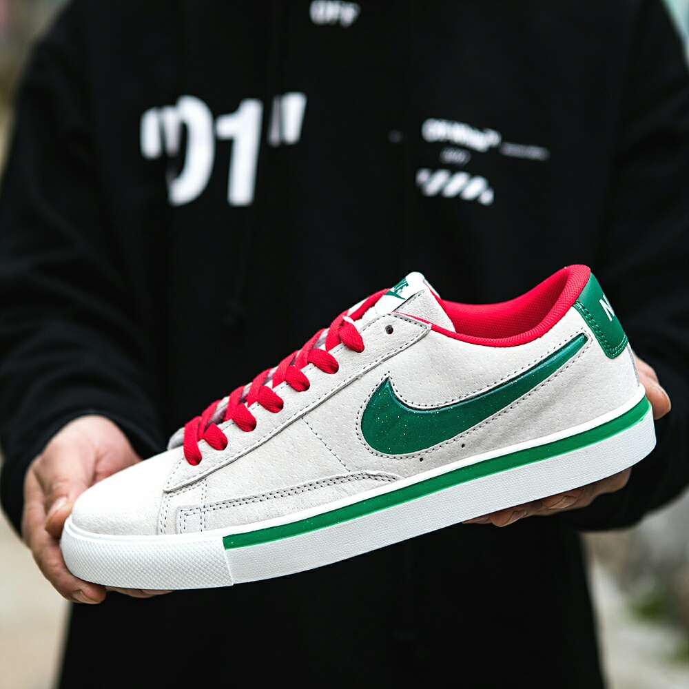 120真标半码 耐克 nike BLAZER LOW 果冻 冷灰砂赭男女子低帮休闲板鞋
