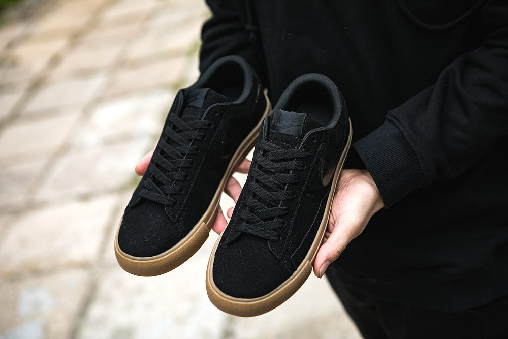 120真标半码 耐克 nike BLAZER LOW 果冻 冷灰砂赭男女子低帮休闲板鞋
