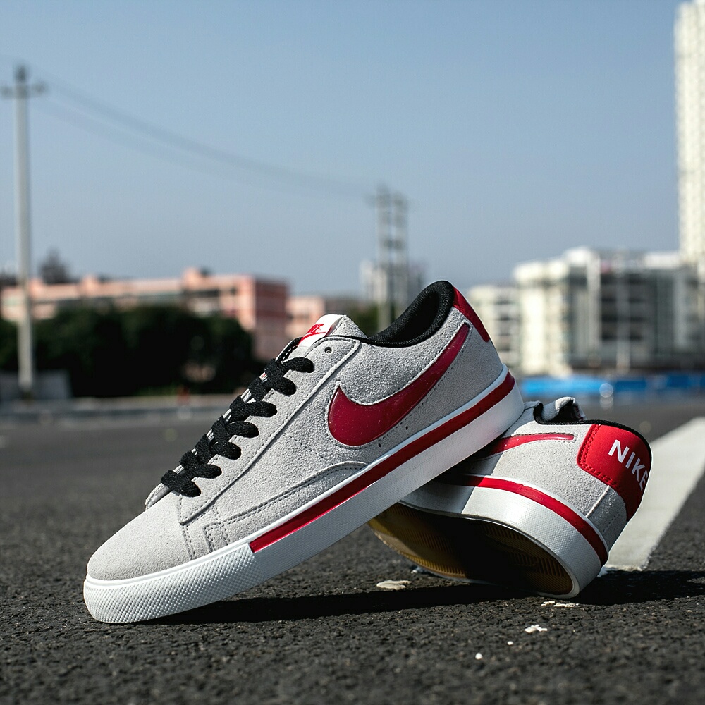 120真标半码 耐克 nike BLAZER LOW 果冻 冷灰砂赭男女子低帮休闲板鞋