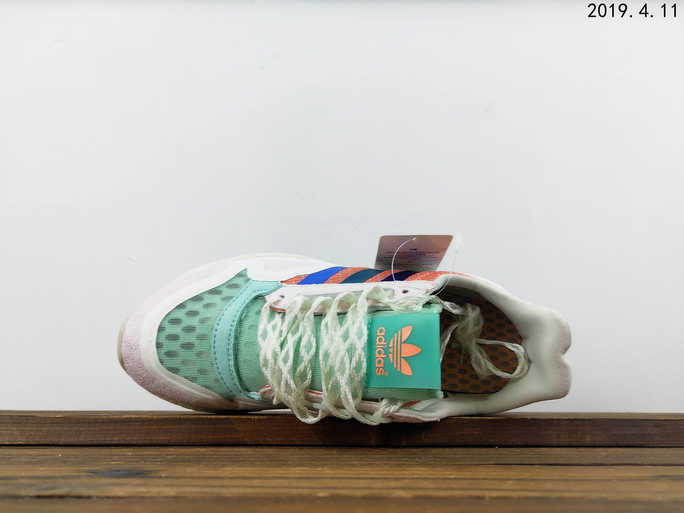 200市场顶级 adidas Originals ZX500 RM，爆米花百搭复古慢跑鞋“网纱粉渐变紫罗兰”DG4150