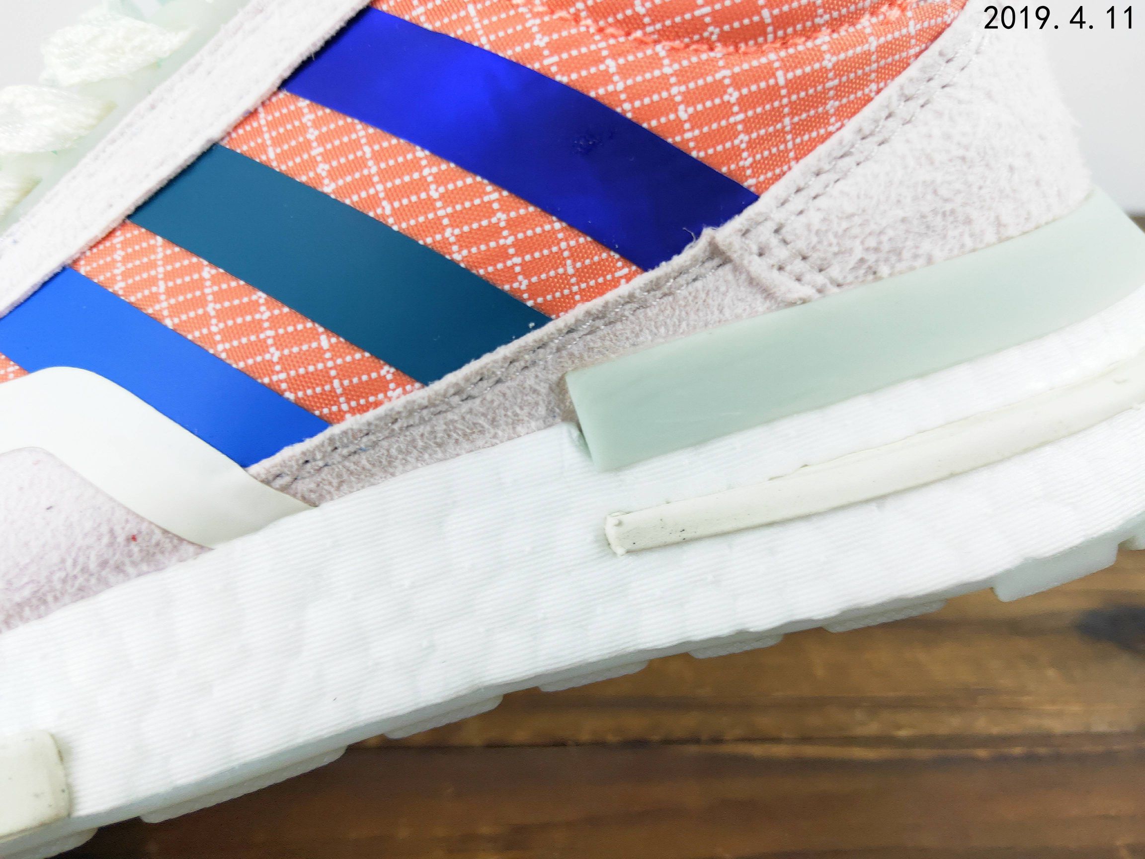 200市场顶级 adidas Originals ZX500 RM，爆米花百搭复古慢跑鞋“网纱粉渐变紫罗兰”DG4150