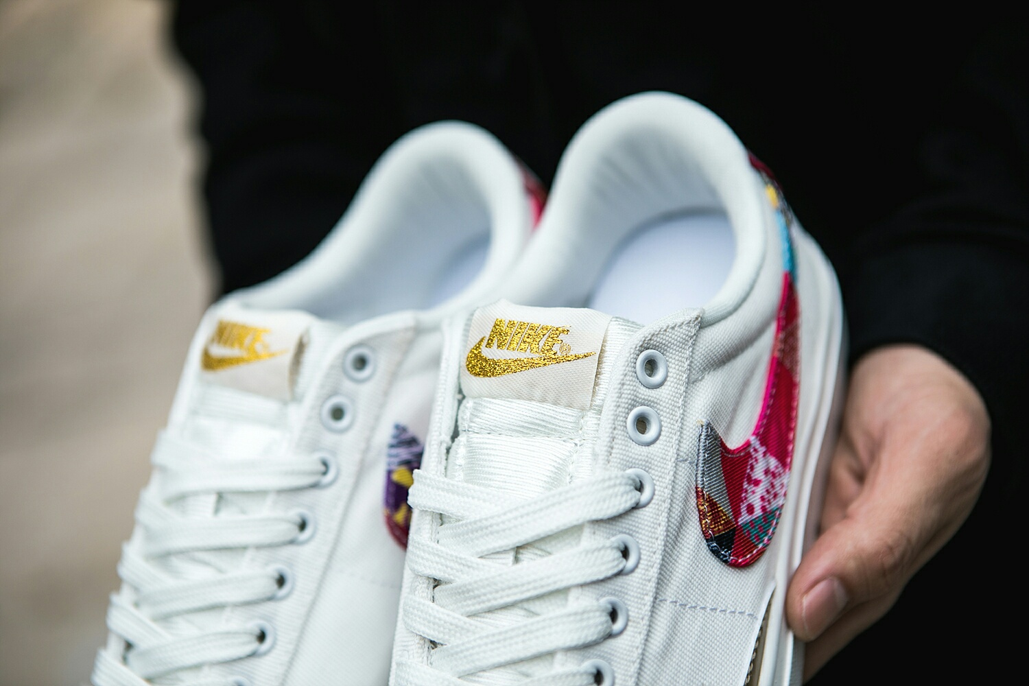 120<br />真标 Nike Blazer Low Le2019新款开拓者帆布己亥猪年彩绘 休闲帆布鞋  码数36 36.5 37.5 38 38.5 39 40 40.5 41 42 42.5 43 44